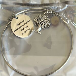 Love Son Silver Bracelet